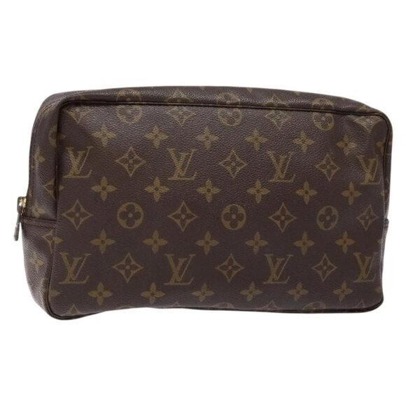 LOUIS VUITTON Monogram Trousse Toilette 28 Clutch Bag - Picture 1 of 16